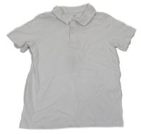 Biele polo tričko H&M