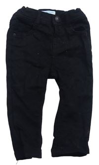 Čierne plátenné nohavice Primark