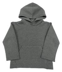 Tmavosivá mikina s kapucňou H&M