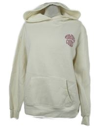 Dámska smotanová mikina s nápisom a kapucňou Primark