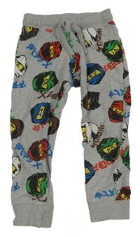 Šedé tepláky s Lego Ninja 