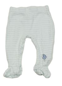 Bílo-modré pruhované polodupky s balonem Matalan