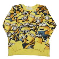 Žltá mikina s mimoni H&M
