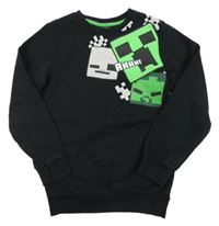 Černo-zelená mikina Minecraft Minecraft