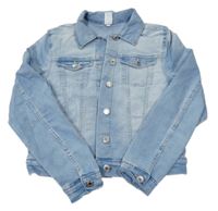 Svetlomodrá rifľová bunda H&M