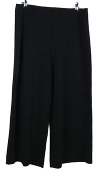 Dámske čierne voľné é nohavice H&M