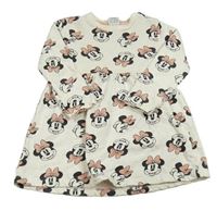 Smotanové teplákové šaty s Minnie Pep&Co