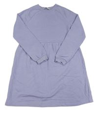 Levandulové teplákové šaty George