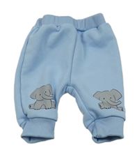 Světlemodré tepláky se slony Shein