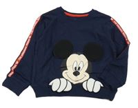Tmavomodrá mikina s Mickeym Disney