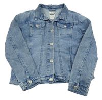 Modrá riflová bunda Pocopiano