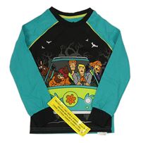 Černo-mátové triko Scooby-doo