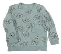 Světlemodrá mikina se Simbou Disney + C&A