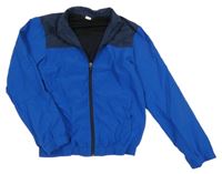 Safírovo-tmavomodrá šušťáková športová bunda Pro Touch