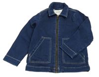 Tmavomodrá riflová bunda M&S