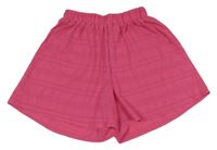 Ružové vzorované ľahké kraťasy Shein