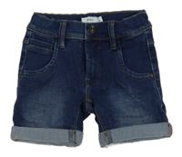 Tmavomodré riflové kraťasy Name it