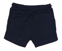 Tmavomodré teplákové kraťasy Matalan