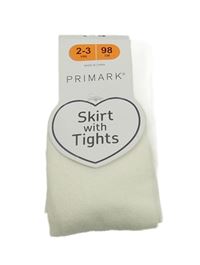 Nové - smetanové punčocháče PRIMARK