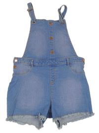 Světlemodré riflové laclové kraťasy F&F