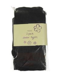 Nové - 2x - Černé silonky Next