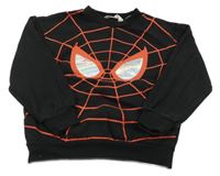 Čierna mikina so Spider-manem H&M