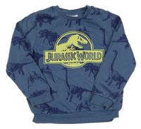 Modrá mikina s dinosaury - Jurský svět PRIMARK