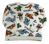 Smotanová mikina s Lego Ninjago zn. Primark