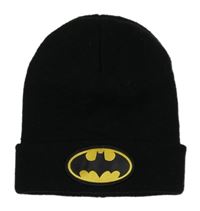 Černá čepice s logem Batmana