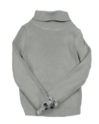 Sivý rebrovaný svetrový rolák Primark