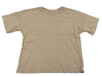 Hnedé tričko s vreckom George