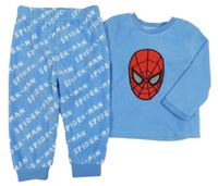 Nové - Modré fleecové pyžamo se Spidermanem Primark