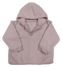 Staroružová fleecová mikina s kapucňou Primark