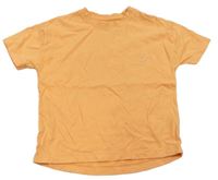 Broskvové tričko s výšivkou Nutmeg
