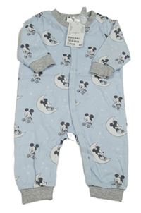 Nové - světlemodrý overal s Mickeym H&M
