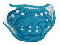 Modré svrchní plenkové kalhotky 