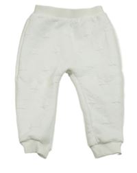 Bílé vzorované tepláky s hvězdami George