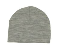 Šedé melírovaná pletená čepice 