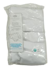 Nové - 5x body s dlhým rukávom Primark