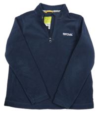 Tmavomodrá fleecová funknčí mikina s logom Regatta