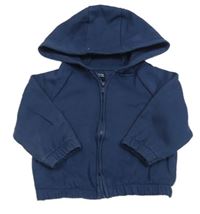 Tmavomodrá prepínaci mikina s kapucňou Primark