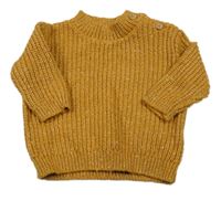 Horčicový sveter George