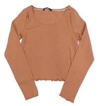 Oranžové crop tričko George