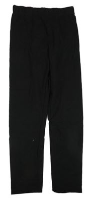 Čierne zateplené legíny H&M