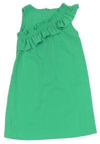 Zelené šaty s volánikom Next