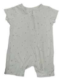 Biely overal s hviezdičkami George