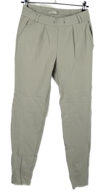 Dámske béžové chino nohavice Amisu