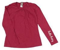 Vínové tričko s nápisem - Hello Kitty C&A