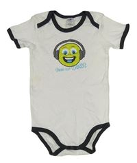 Bielo-sivé body so smajlíkom zn. Topolino