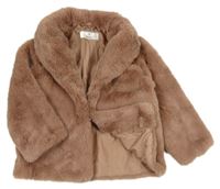 Starorůžová kožešinová podšitá bunda H&M